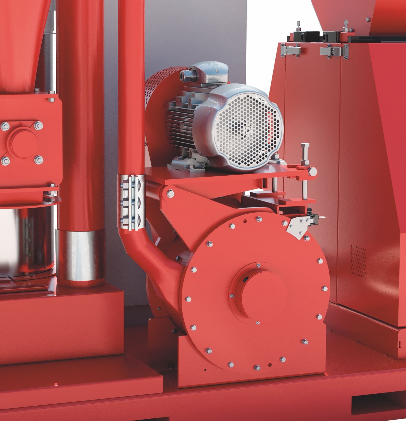 MG 150 Recycling Plant: Detailed View